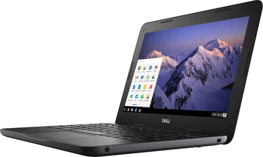 Dell Laptop 11.6 inches HD Screen, 4GB RAM, 16GB SSD, HDMi Wi-Fi, Webcam, Windows 10 Installed