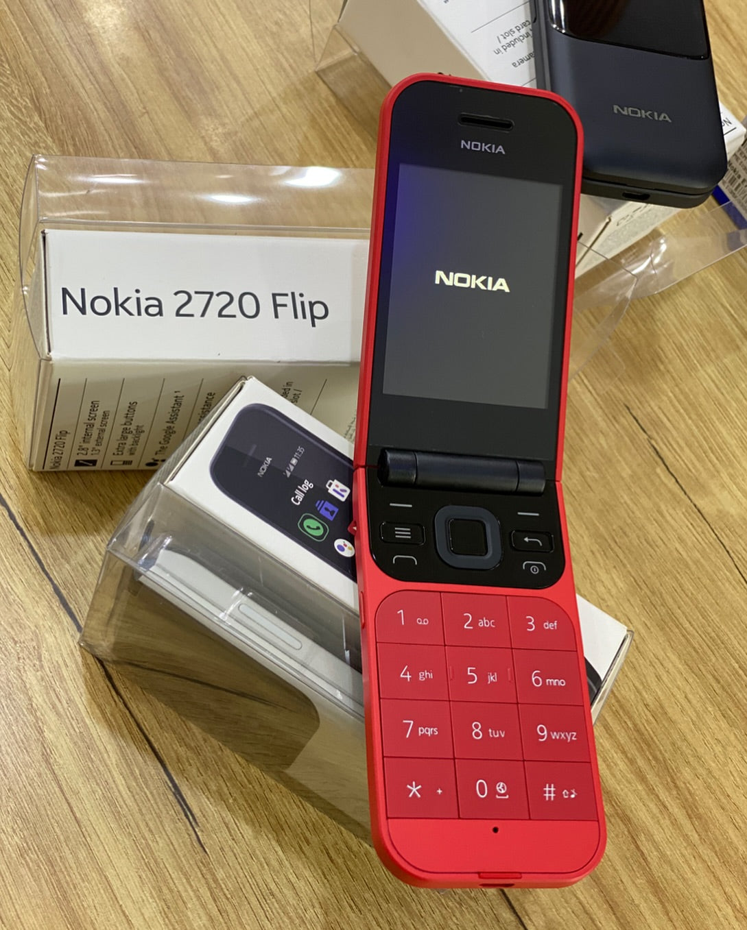 Nokia 2720 Flip Mobile Phone - PTA Approve - Dual Sim - 1 Year Warranty - New Box Pack