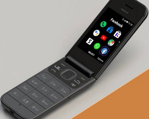 Nokia 2720 Flip Mobile Phone - PTA Approve - Dual Sim - 1 Year Warranty - New Box Pack