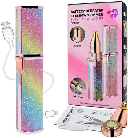 Eyebrow Trimmer 2 In 1