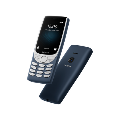 Nokia 8210 Mobile Phone - 1 Year Warranty - Dual Sim - Big Screen - Box Pack