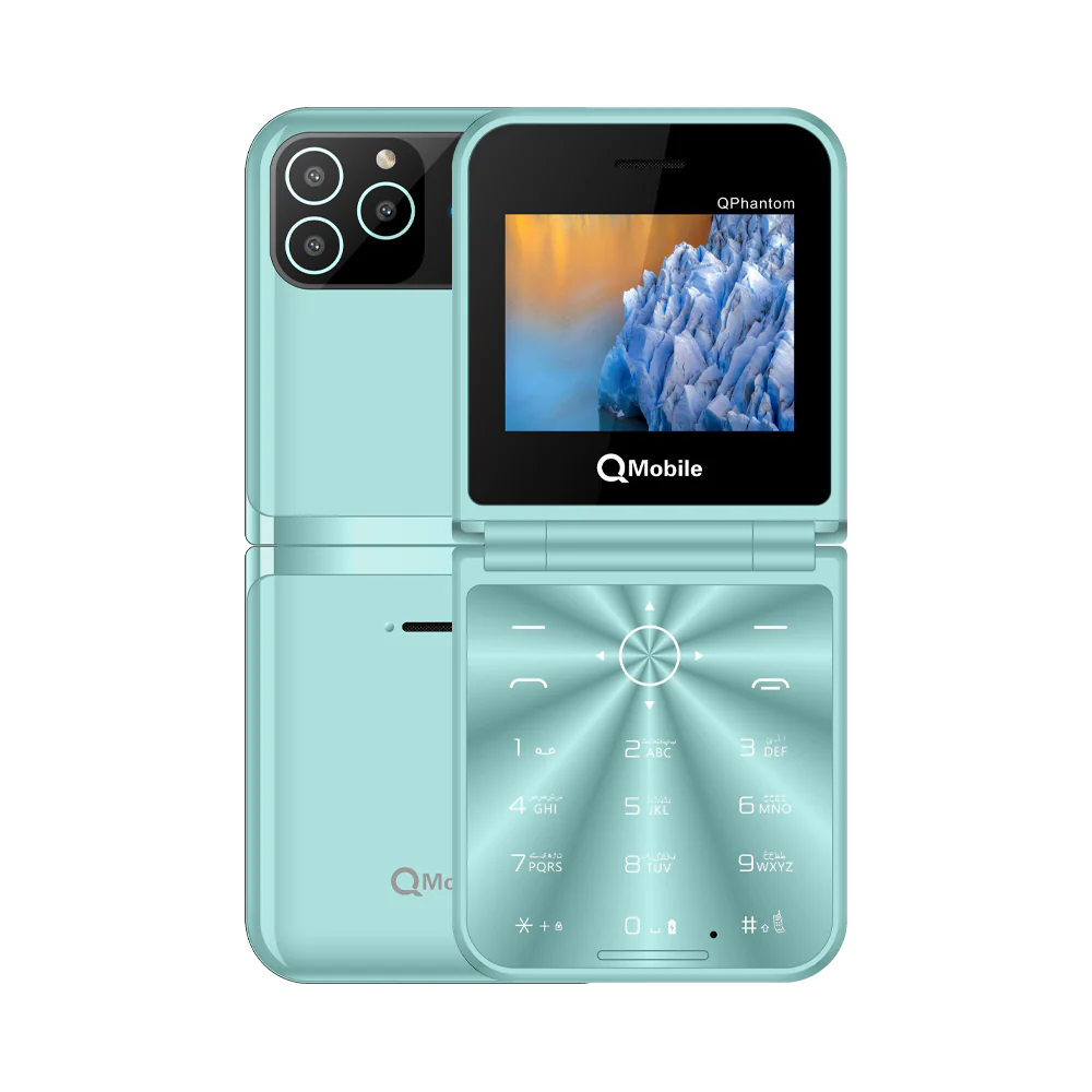 Q-MOBILE 4 SIMS FLIP LATEST 2026 OFFICIAL PTA APPROVE BOX PACK