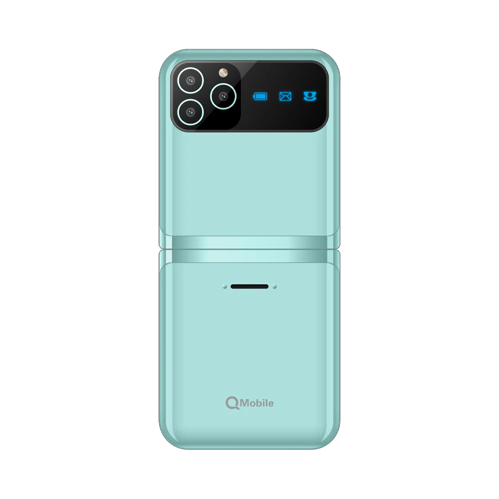Q-MOBILE 4 SIMS FLIP LATEST 2026 OFFICIAL PTA APPROVE BOX PACK