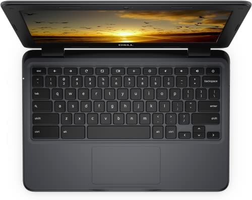 Dell Laptop 11.6 inches HD Screen, 4GB RAM, 16GB SSD, HDMi Wi-Fi, Webcam, Windows 10 Installed