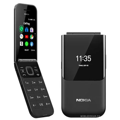 Nokia 2720 Flip Mobile Phone - PTA Approve - Dual Sim - 1 Year Warranty - New Box Pack