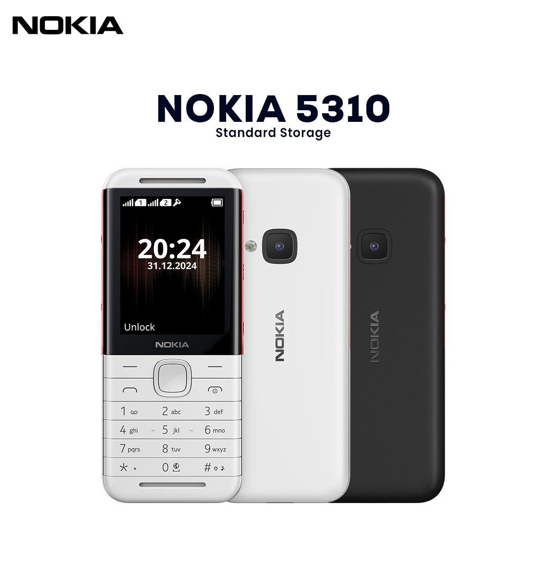 Nokia 5310 Xpress Music Mobile Phone - PTA Approve - Dual Sim - 1 Year Warranty