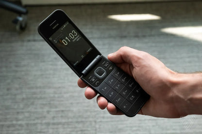 Nokia 2720 Flip Mobile Phone - PTA Approve - Dual Sim - 1 Year Warranty - New Box Pack