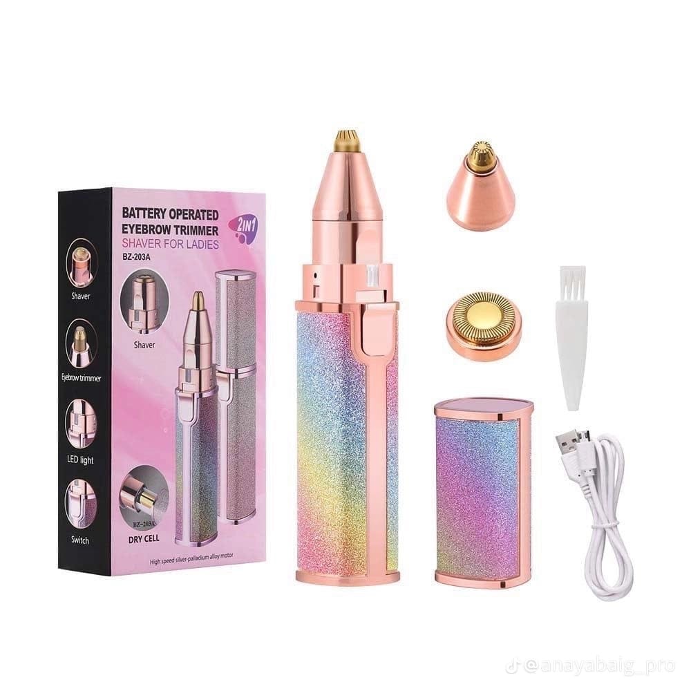 Eyebrow Trimmer 2 In 1