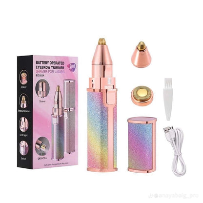 Eyebrow Trimmer 2 In 1