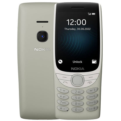 Nokia 8210 Mobile Phone - 1 Year Warranty - Dual Sim - Big Screen - Box Pack
